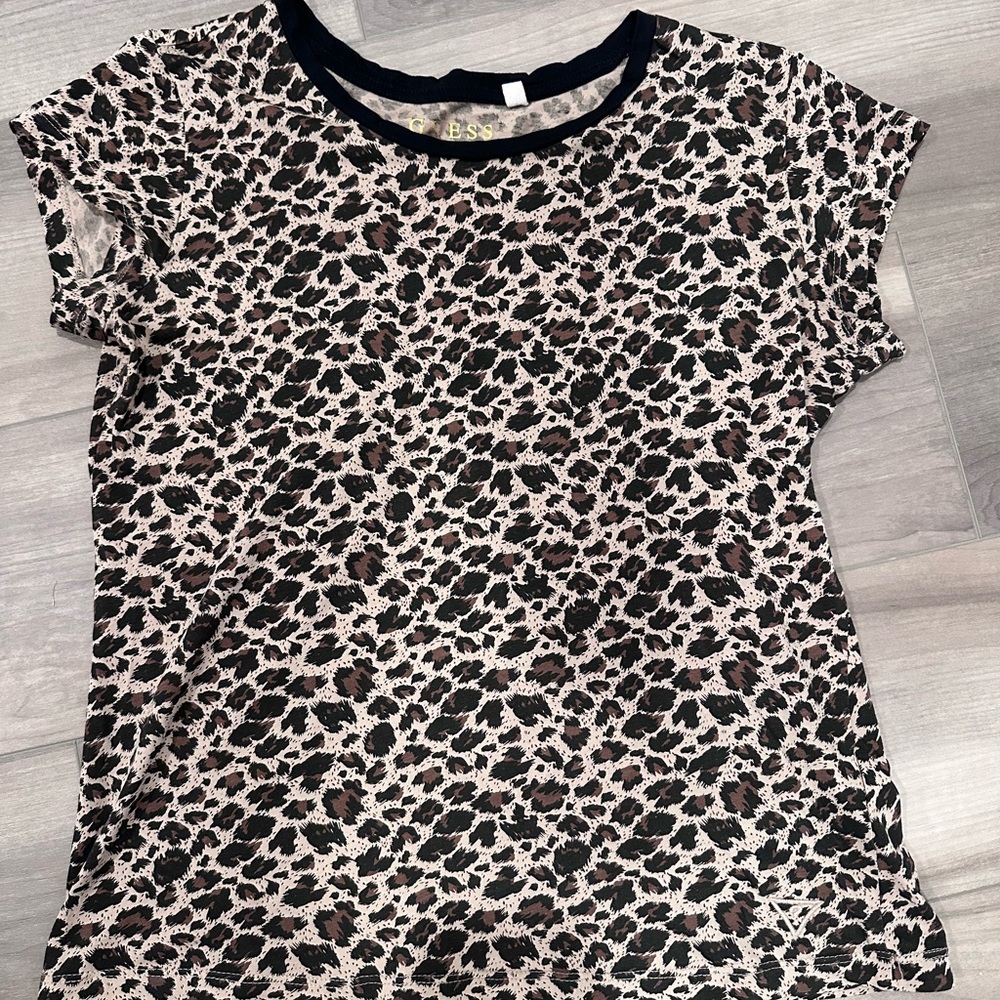 Guess Leopard Print Tee